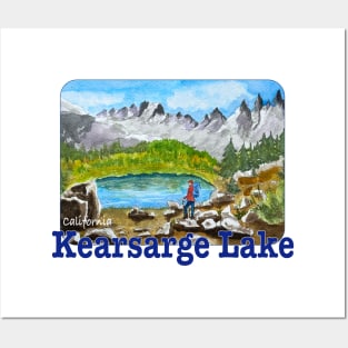 Kearsarage Lakes Trail, California Posters and Art